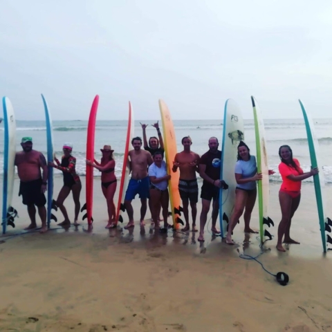 jóga a surf pobyt Srí Lanka